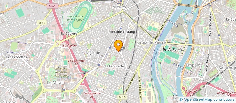 localisation de l'entreprise ID2BTN  TOULOUSE