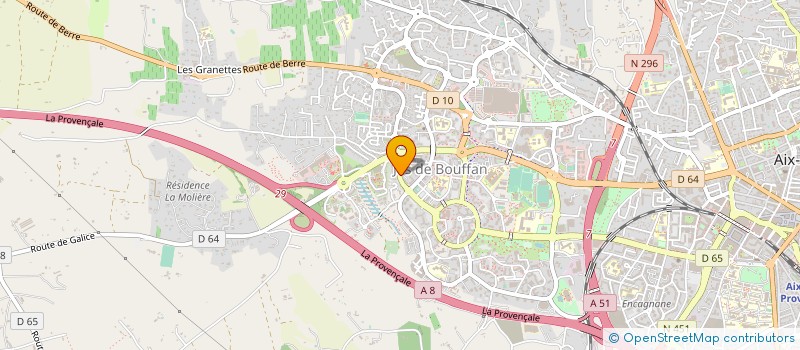 localisation de l'entreprise ID2GENIE à AIX-EN-PROVENCE