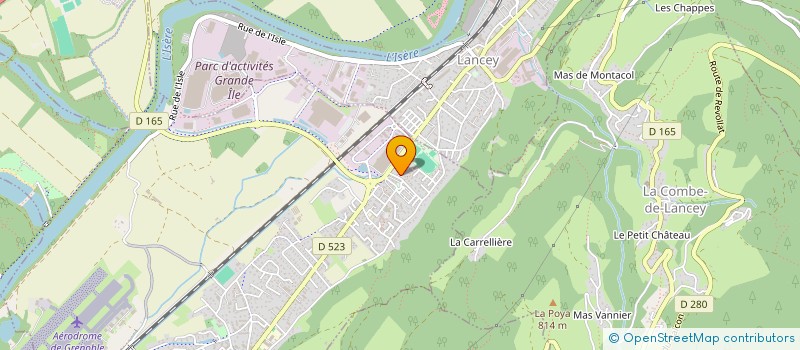 localisation de l'entreprise ID2LL  LE VERSOUD