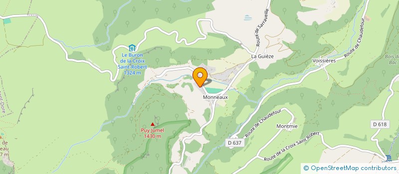 localisation de l'entreprise ID2MUROL  CHAMBON-SUR-LAC