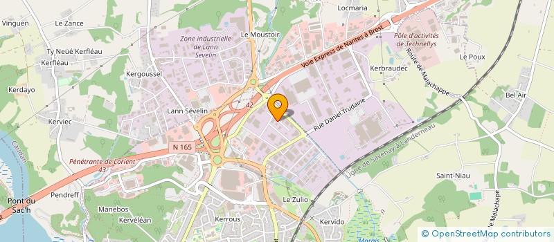 localisation de l'entreprise ID3  LANESTER