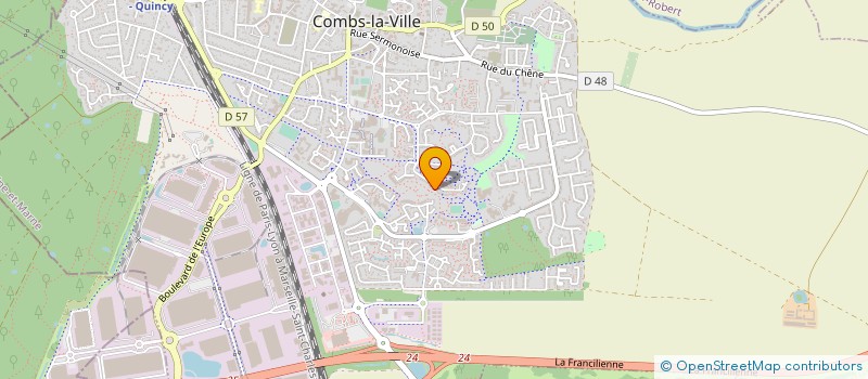 localisation de l'entreprise ID31  COMBS-LA-VILLE