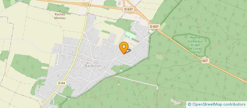 localisation de l'entreprise ID3LEASE  BARBIZON