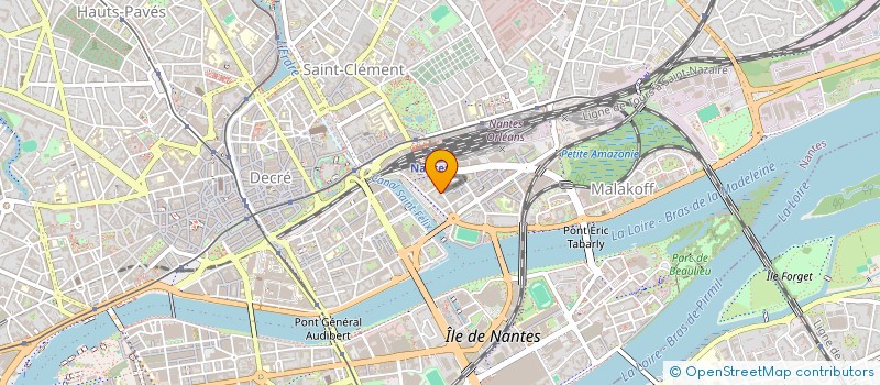 localisation de l'entreprise ID4BIZ à NANTES