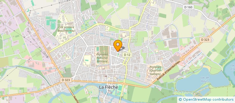localisation de l'entreprise ID4HOME à LA FLECHE