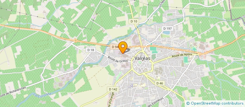 localisation de l'entreprise ID4TECH à VALREAS