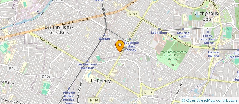 localisation de l'entreprise ID5  LIVRY-GARGAN