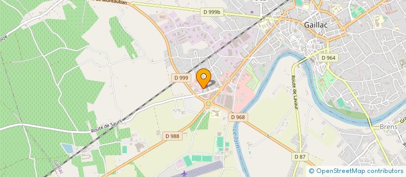 localisation de l'entreprise ID6C  GAILLAC
