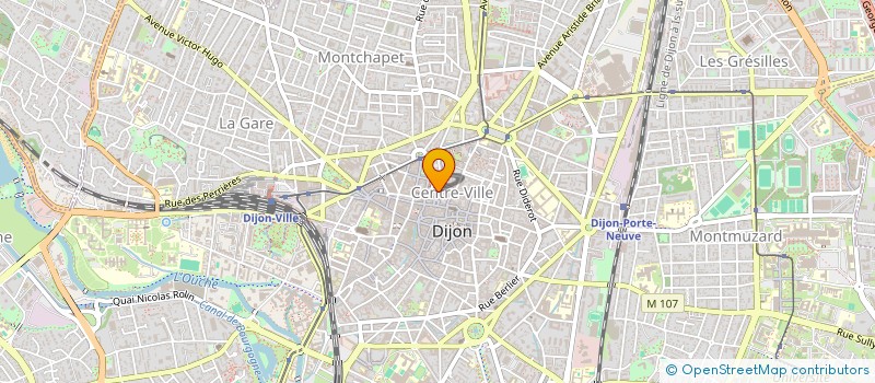 localisation de l'entreprise IDA à DIJON