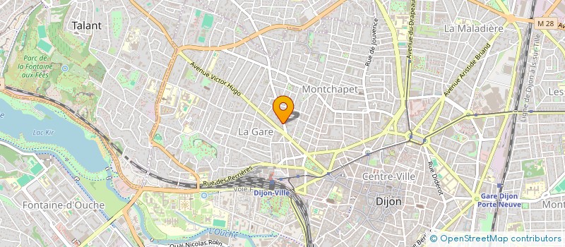 localisation de l'entreprise IDA à DIJON