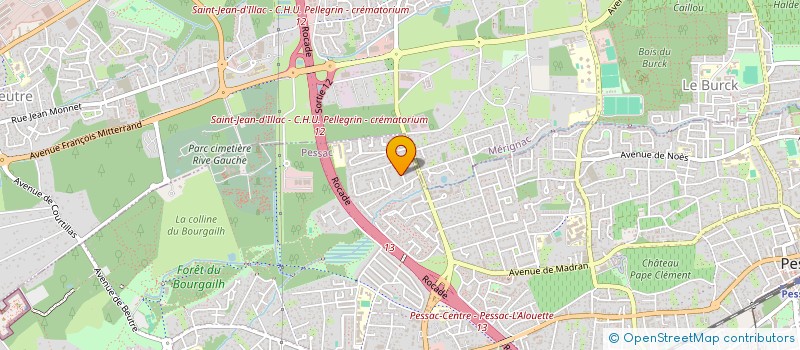localisation de l'entreprise IDA à PESSAC