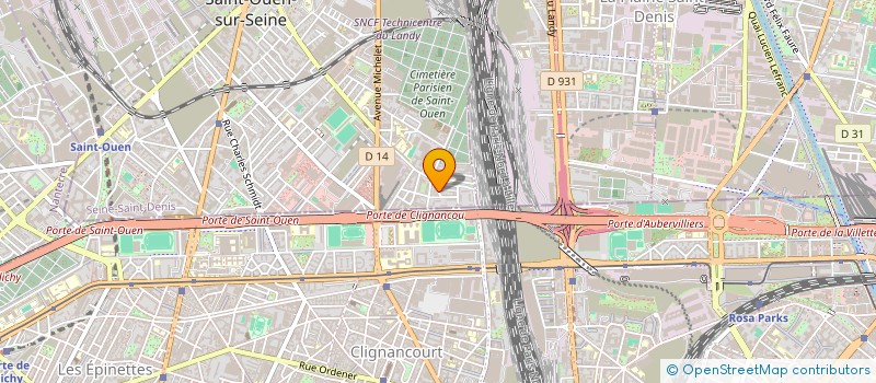 localisation de l'entreprise IDA BASTOK S A R L à SAINT-OUEN-SUR-SEINE