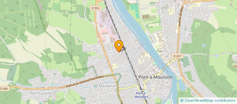 localisation de l'entreprise IDA CONCEPTION  PONT-A-MOUSSON