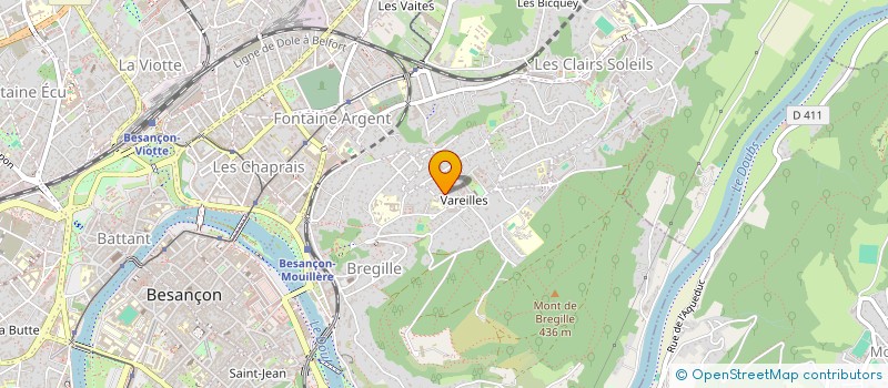localisation de l'entreprise IDA HOLDING à BESANCON