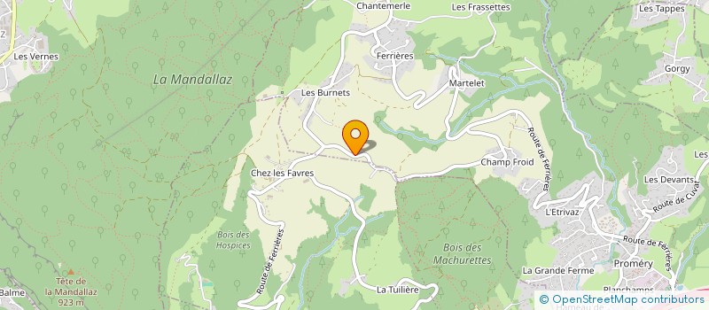 localisation de l'entreprise IDA HOLDING à ANNECY