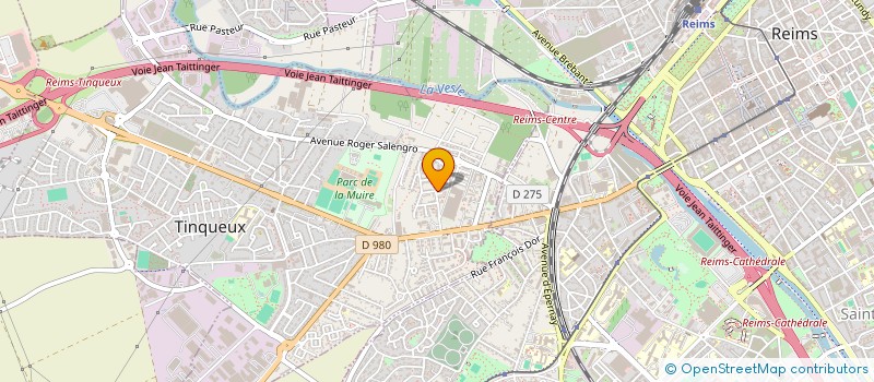 localisation de l'entreprise IDAB  TINQUEUX