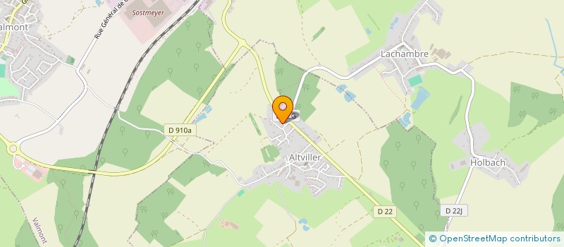 localisation de l'entreprise IDADMIN  ALTVILLER