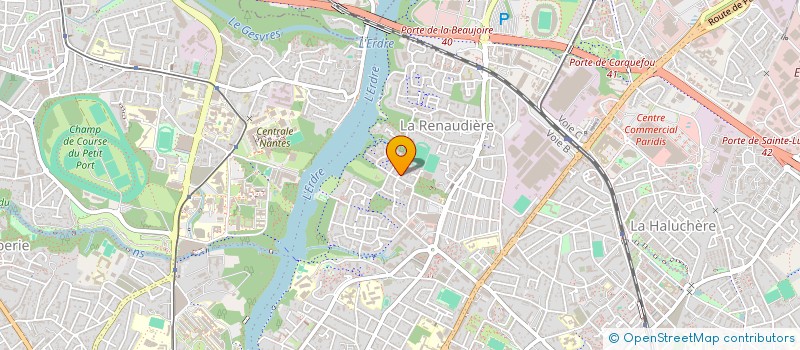 localisation de l'entreprise IDAHO à NANTES