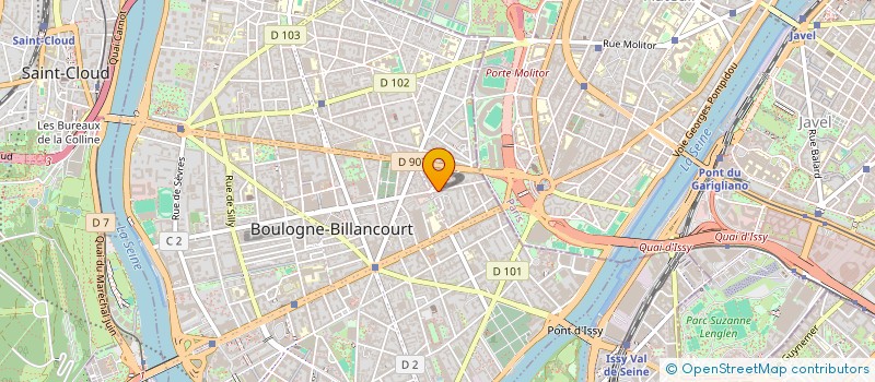 localisation de l'entreprise IDAL CONSEIL  BOULOGNE-BILLANCOURT