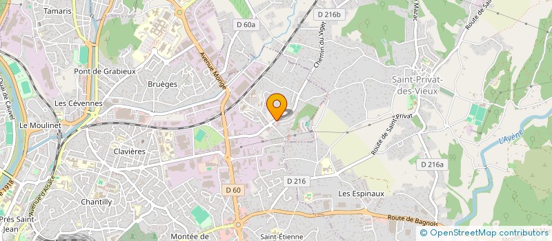 localisation de l'entreprise IDALES à ALES