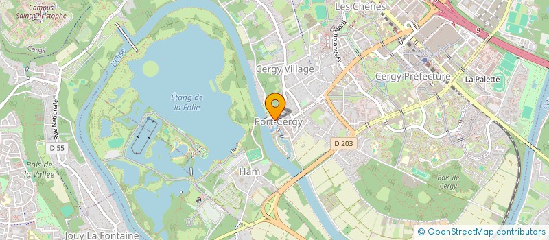 localisation de l'entreprise IDALI IMMOBILIER  CERGY