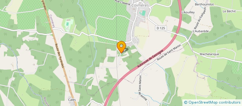 localisation de l'entreprise IDALIA  COIMERES