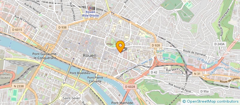 localisation de l'entreprise IDALIME à ROUEN