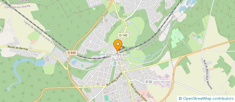 localisation de l'entreprise IDALL à CONCHES-EN-OUCHE