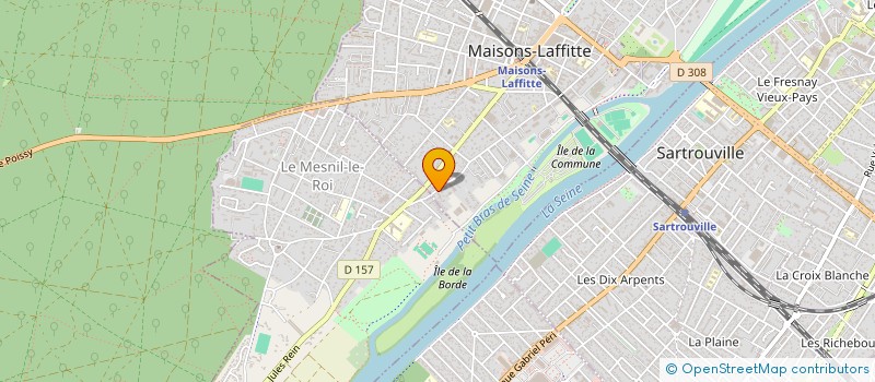 localisation de l'entreprise IDALLY à MAISONS-LAFFITTE