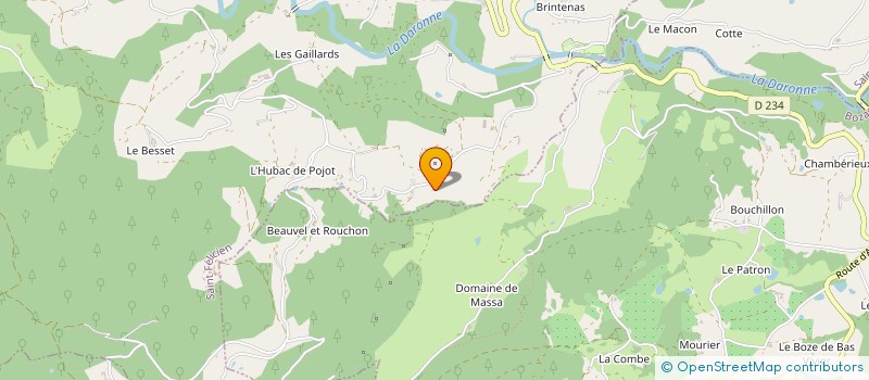 localisation de l'entreprise IDAM  SAINT-FELICIEN