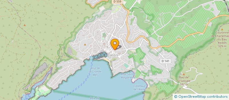 localisation de l'entreprise IDANA à CASSIS