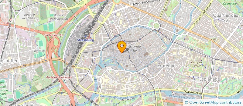 localisation de l'entreprise IDANDT à STRASBOURG