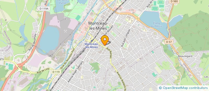 localisation de l'entreprise IDANEL  MONTCEAU-LES-MINES