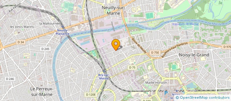 localisation de l'entreprise IDASTABFORMATION à NOISY-LE-GRAND