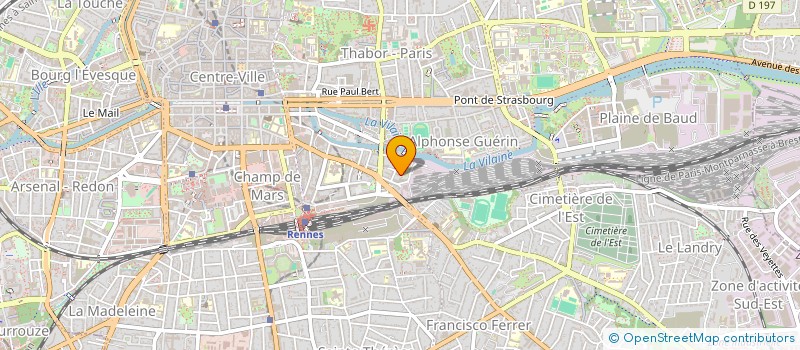 localisation de l'entreprise IDATA CONSEIL à RENNES