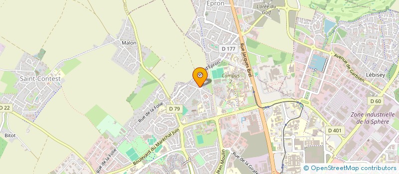 localisation de l'entreprise IDAVOLL à CAEN