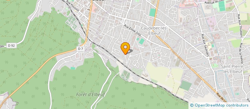 localisation de l'entreprise IDAXO  CAUDEBEC-LES-ELBEUF