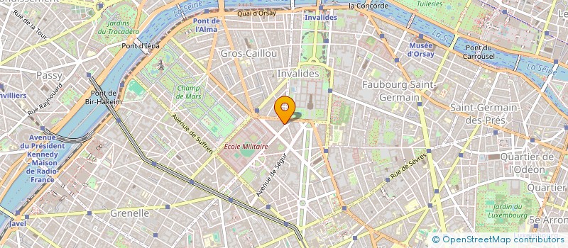 localisation de l'entreprise IDB  PARIS