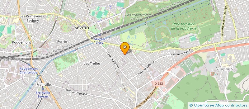localisation de l'entreprise IDB à SEVRAN
