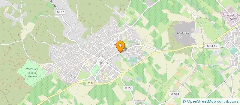 localisation de l'entreprise IDB SERVICE à PIGNAN