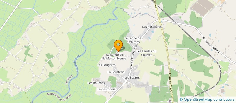 localisation de l'entreprise IDBJ à CHALLANS