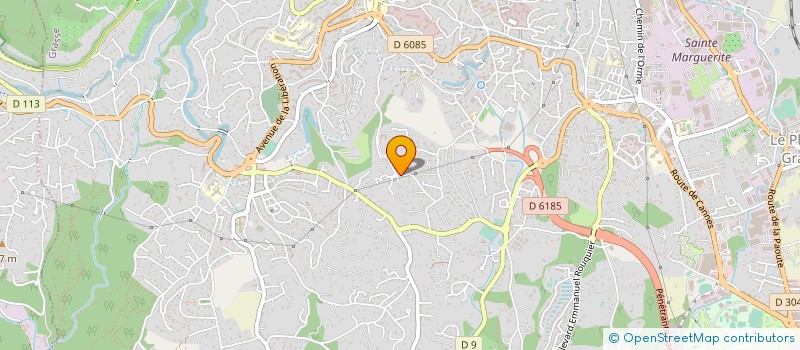 localisation de l'entreprise IDBS à GRASSE