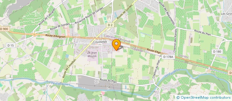 localisation de l'entreprise IDC SUD  OPPEDE