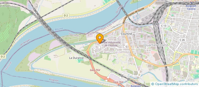 localisation de l'entreprise IDCAPT (IDENTIFICATION & CAPTURE TECHNOLOGIE) à AVIGNON