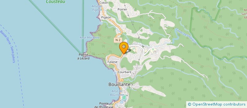 localisation de l'entreprise IDCIE CARAIBES à BOUILLANTE