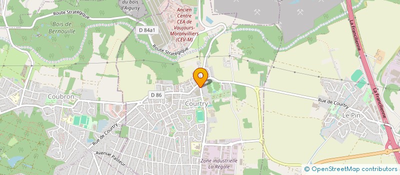 localisation de l'entreprise IDCLIC  COURTRY
