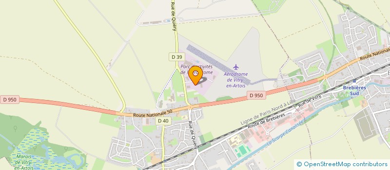 localisation de l'entreprise IDCLIM VALENGREEN à VITRY-EN-ARTOIS