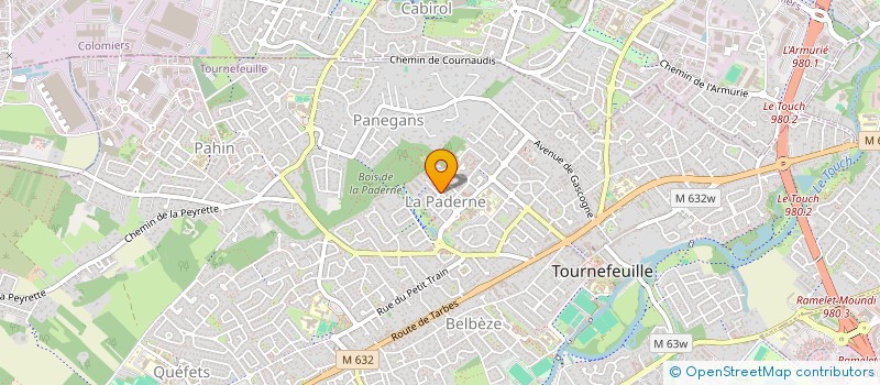 localisation de l'entreprise IDCOM FRANCE  TOURNEFEUILLE