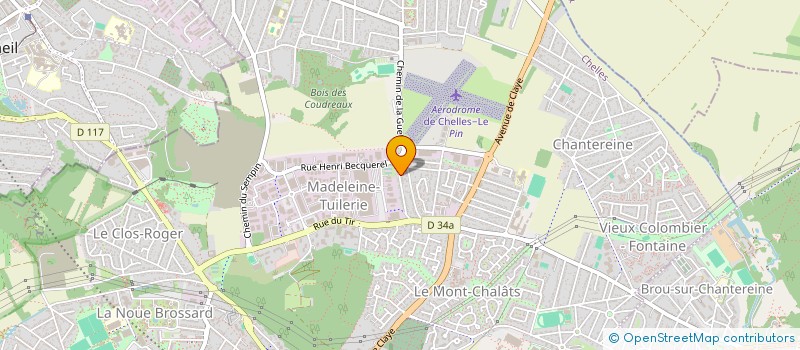 localisation de l'entreprise IDCREA PROD à CHELLES