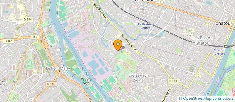 localisation de l'entreprise IDCREATIVES à LE VESINET